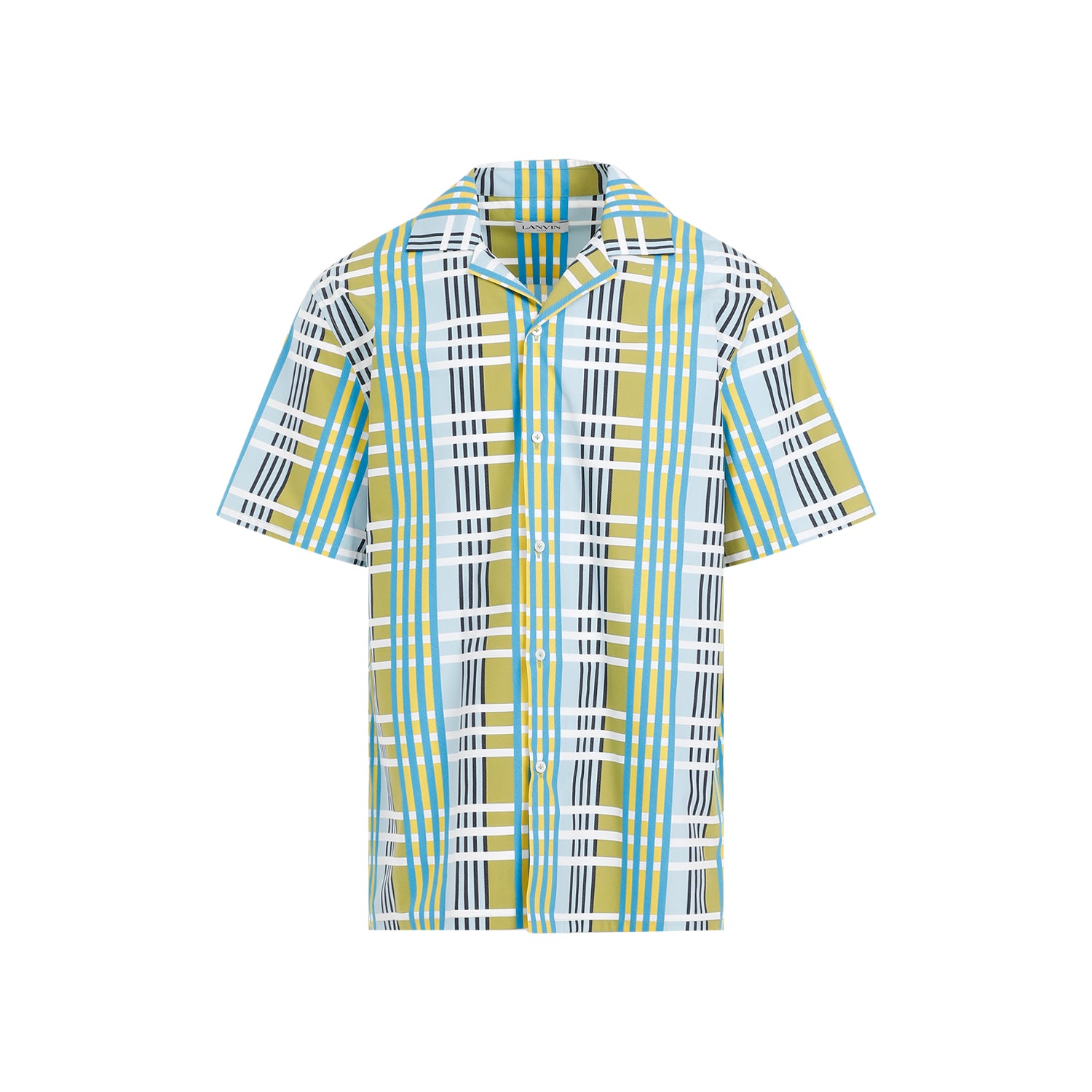 Printed Bowling Shirt Multicolour Cotton