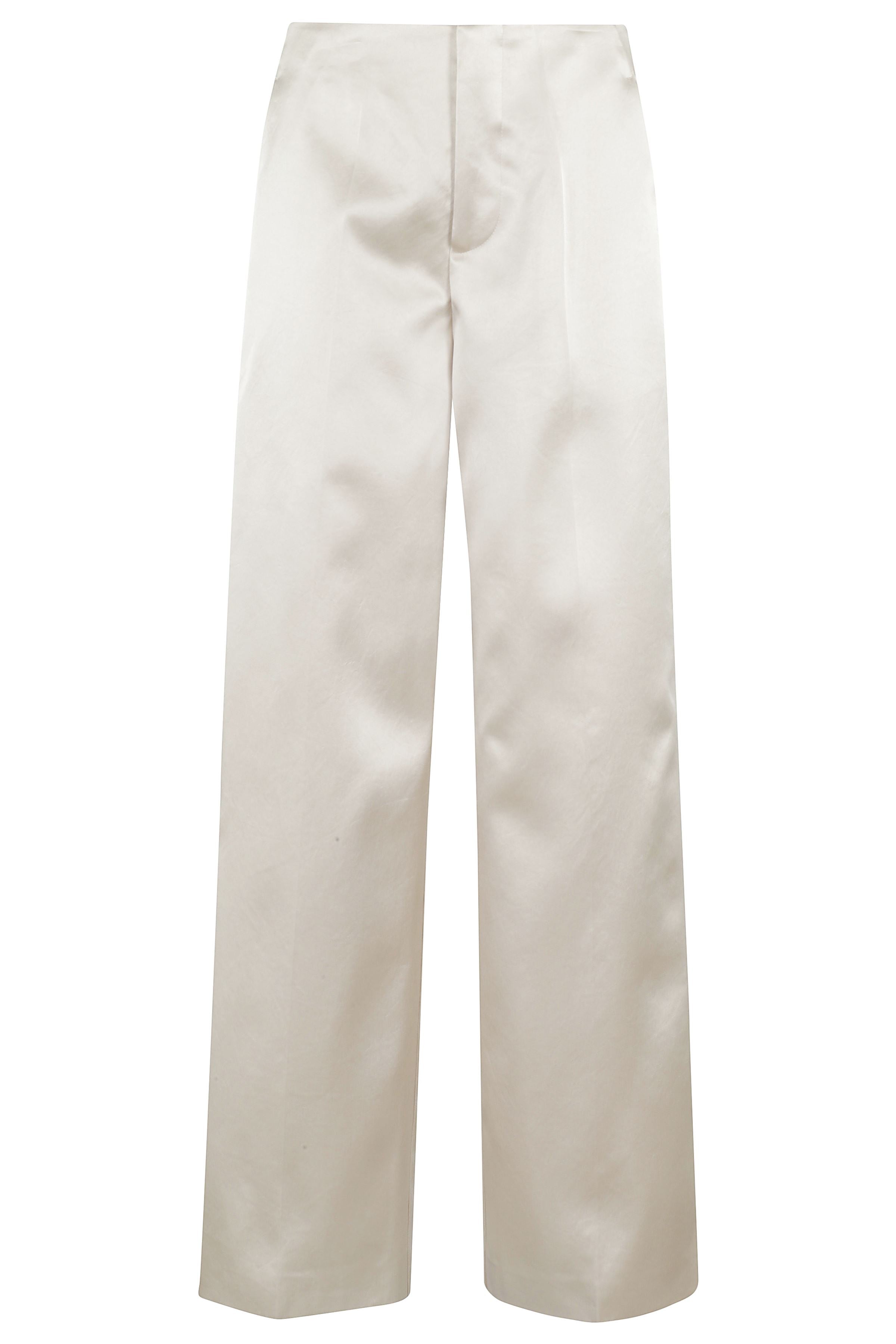 Pantalone Nude & Neutrals Acetate | Pantaloni