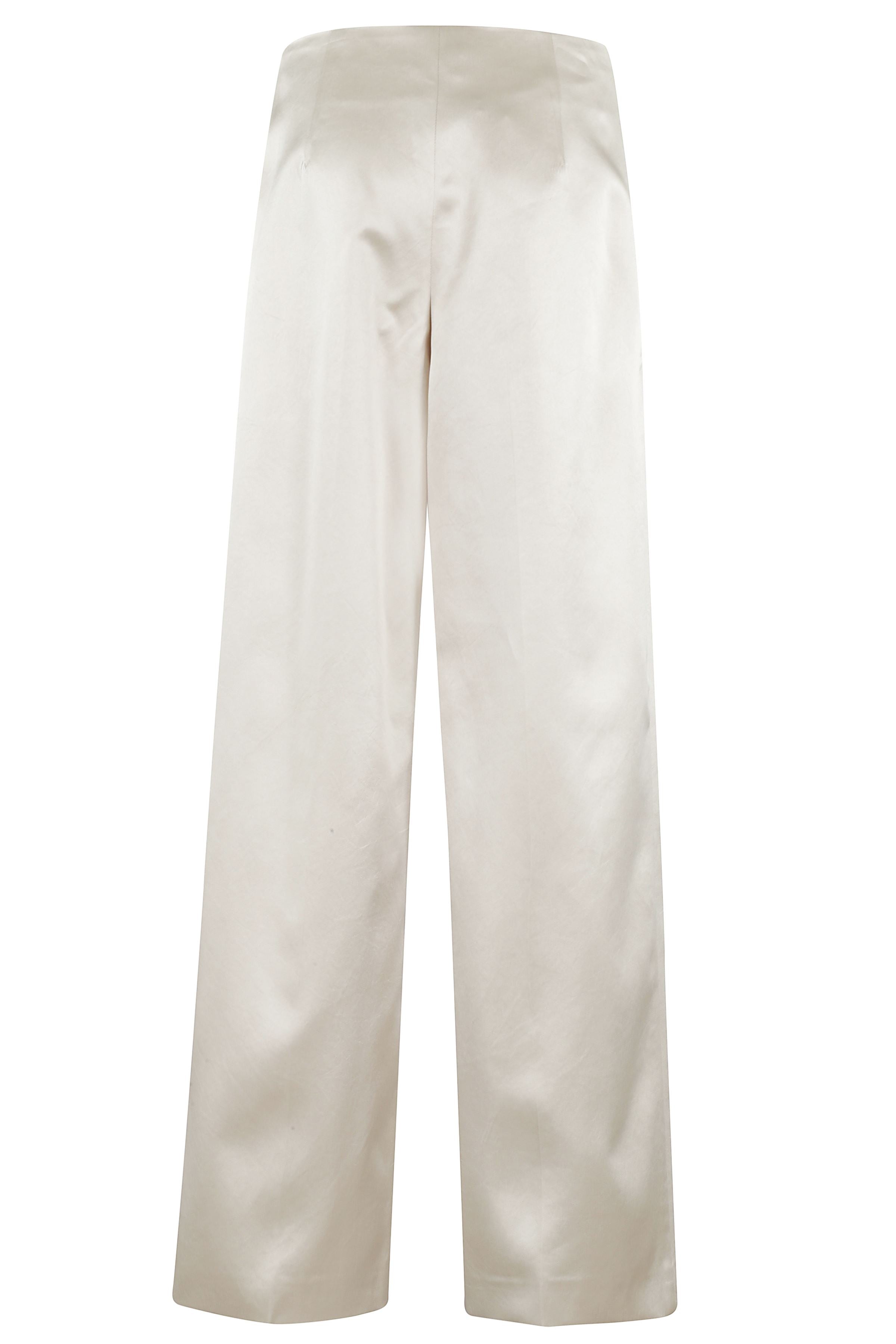 Pantalone Nude & Neutrals Acetate | Pantaloni