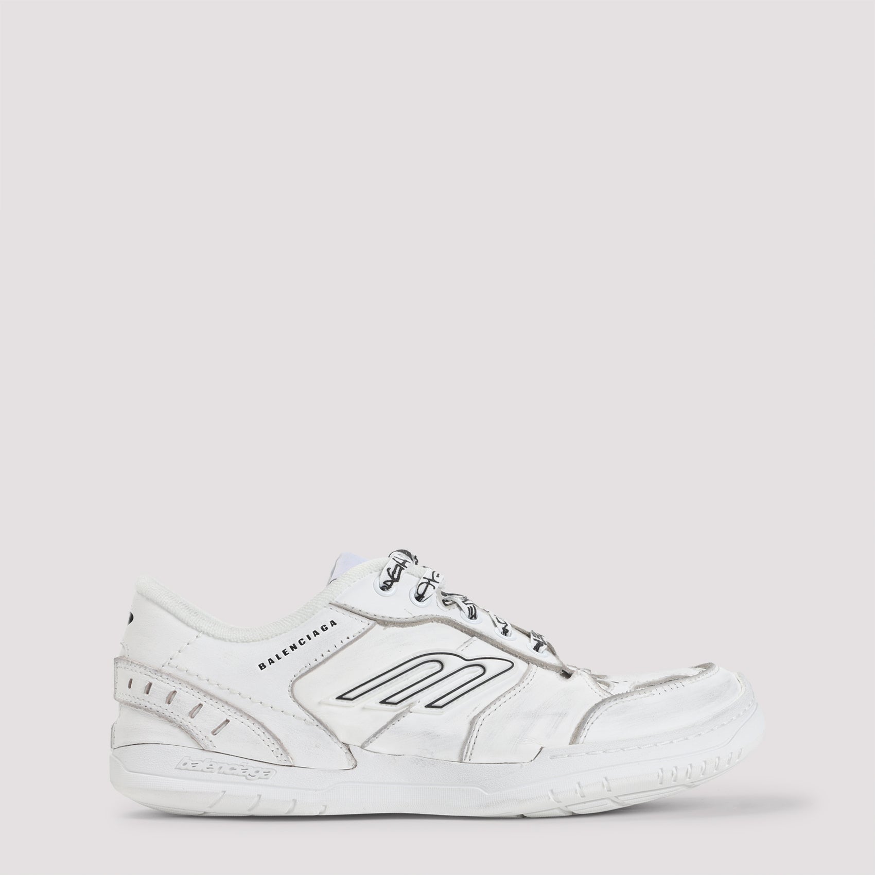 Haptons Sneaker White Calf Leather Shoe