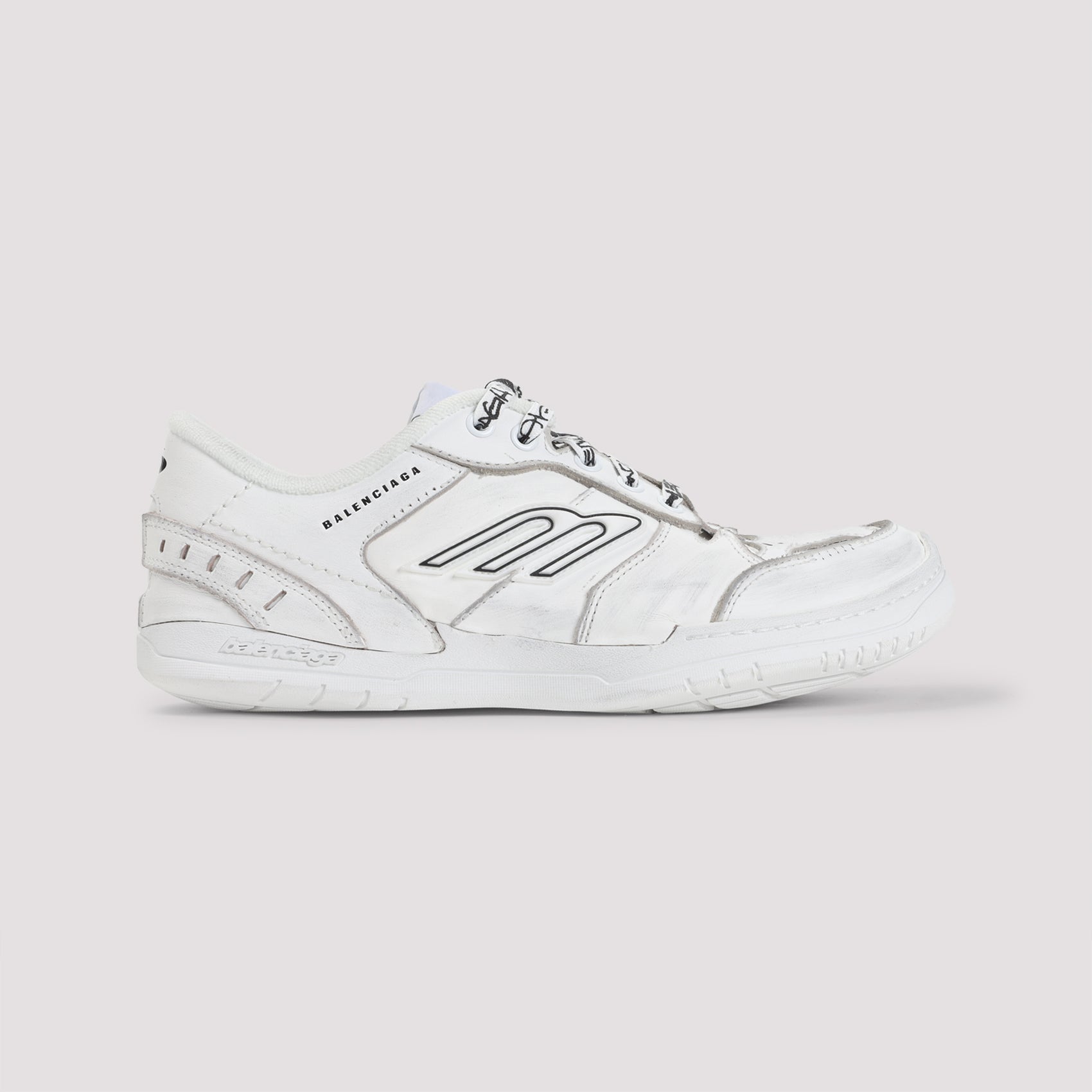 Haptons Sneaker White Calf Leather Shoe