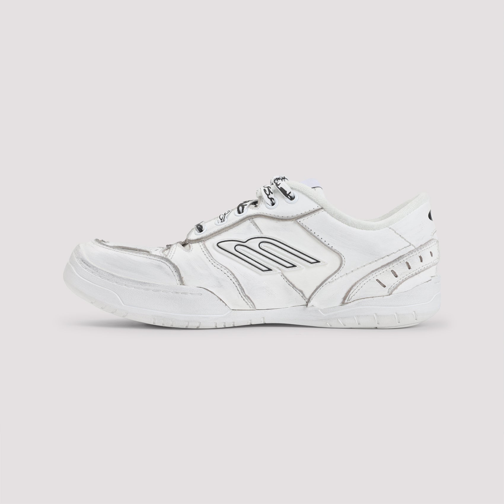 Haptons Sneaker White Calf Leather Shoe