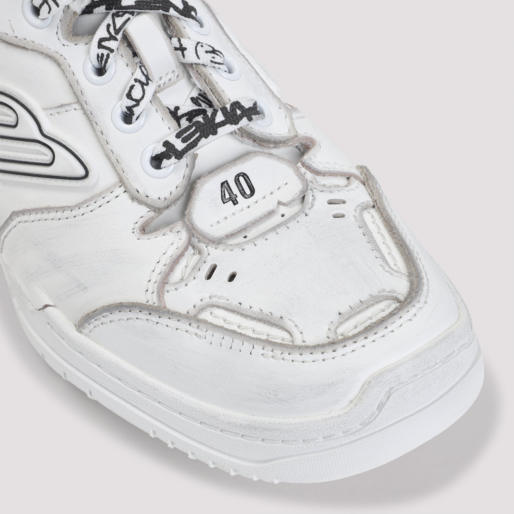 Haptons Sneaker White Calf Leather Shoe