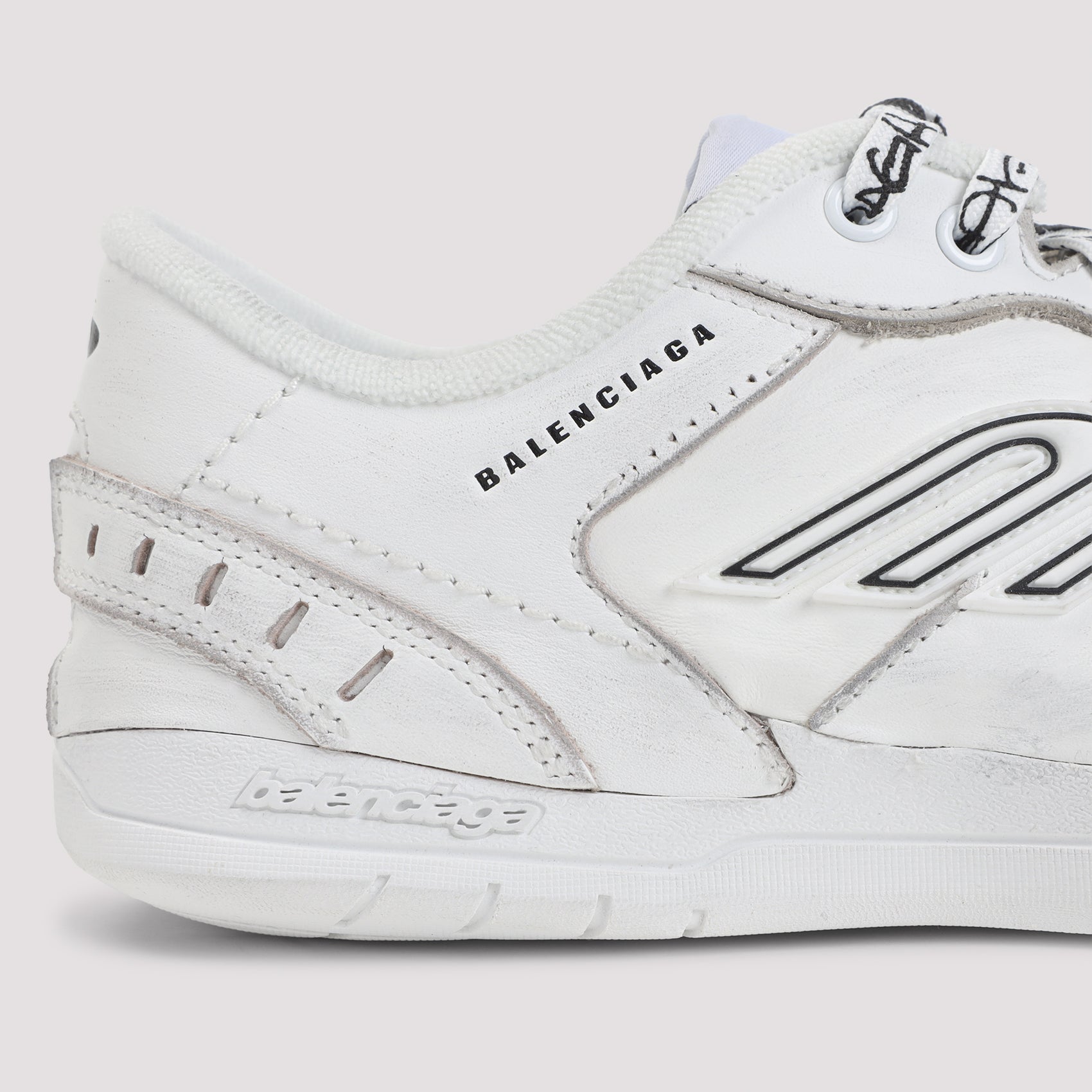 Haptons Sneaker White Calf Leather Shoe
