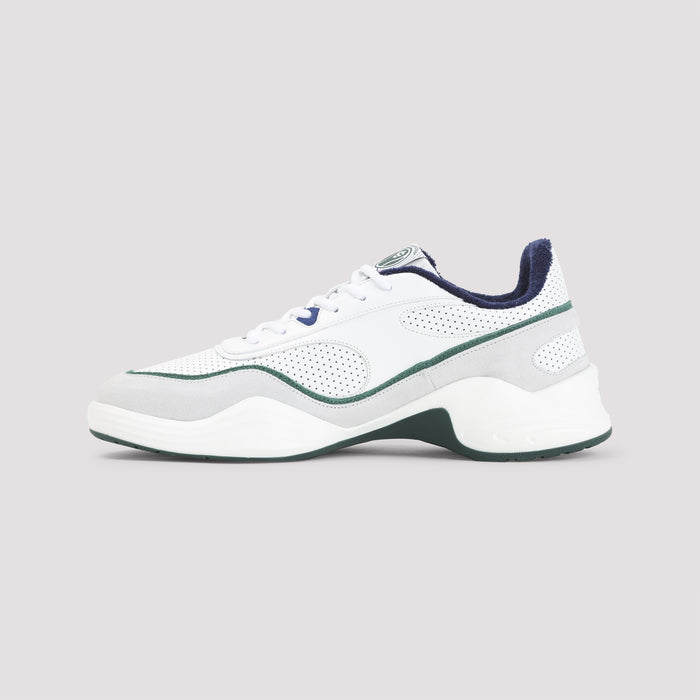 Court Championship Sneakers White Leather Suede Rubber