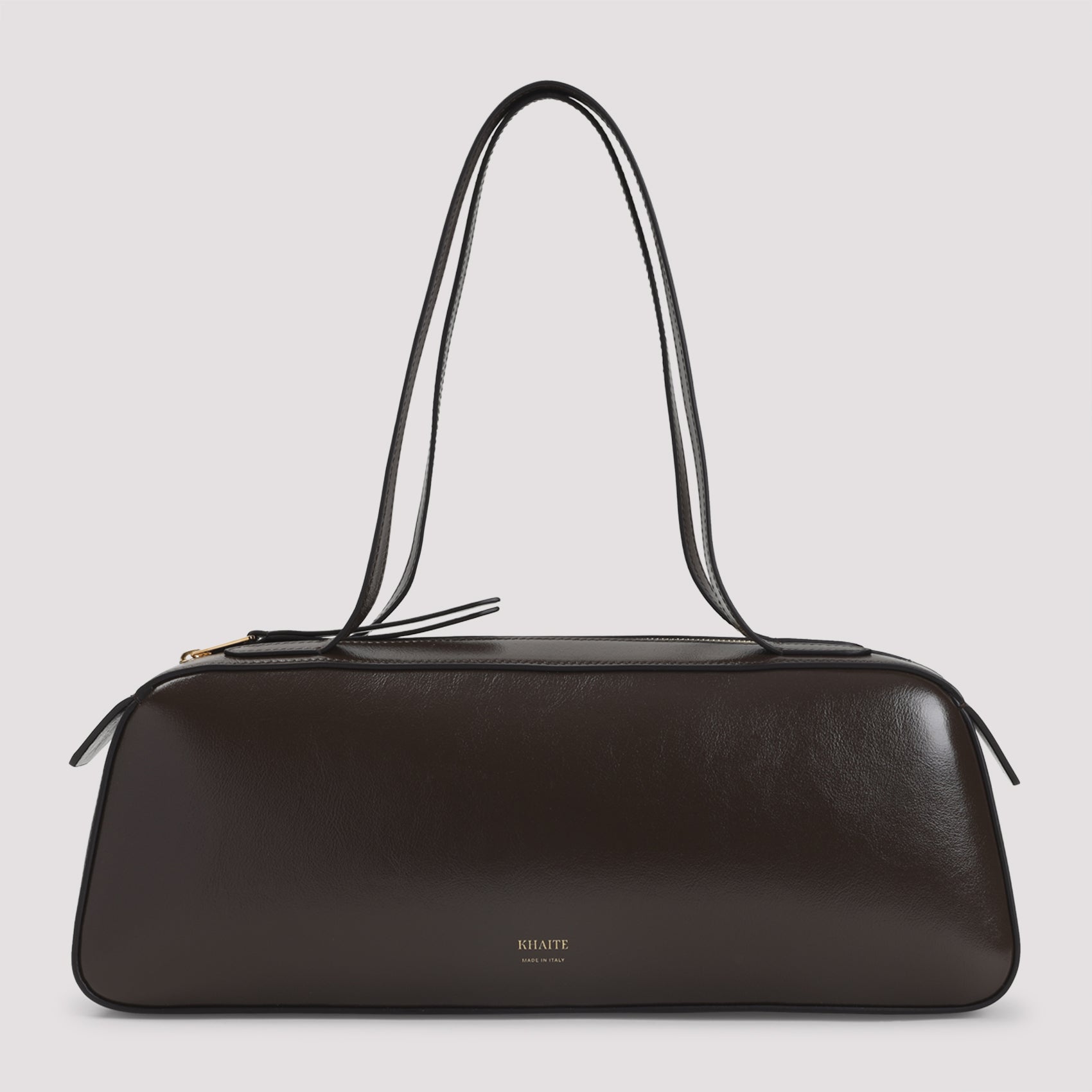Simona Shoulder Bag Brown Calf Skin