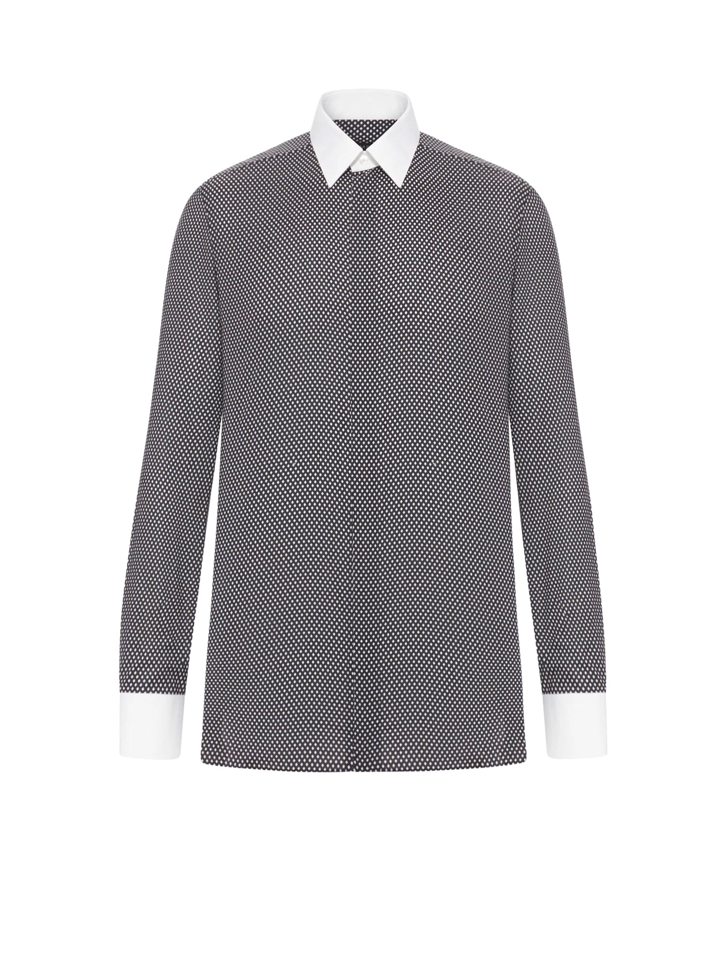 Tom Ford Shirts Black&white Cotone