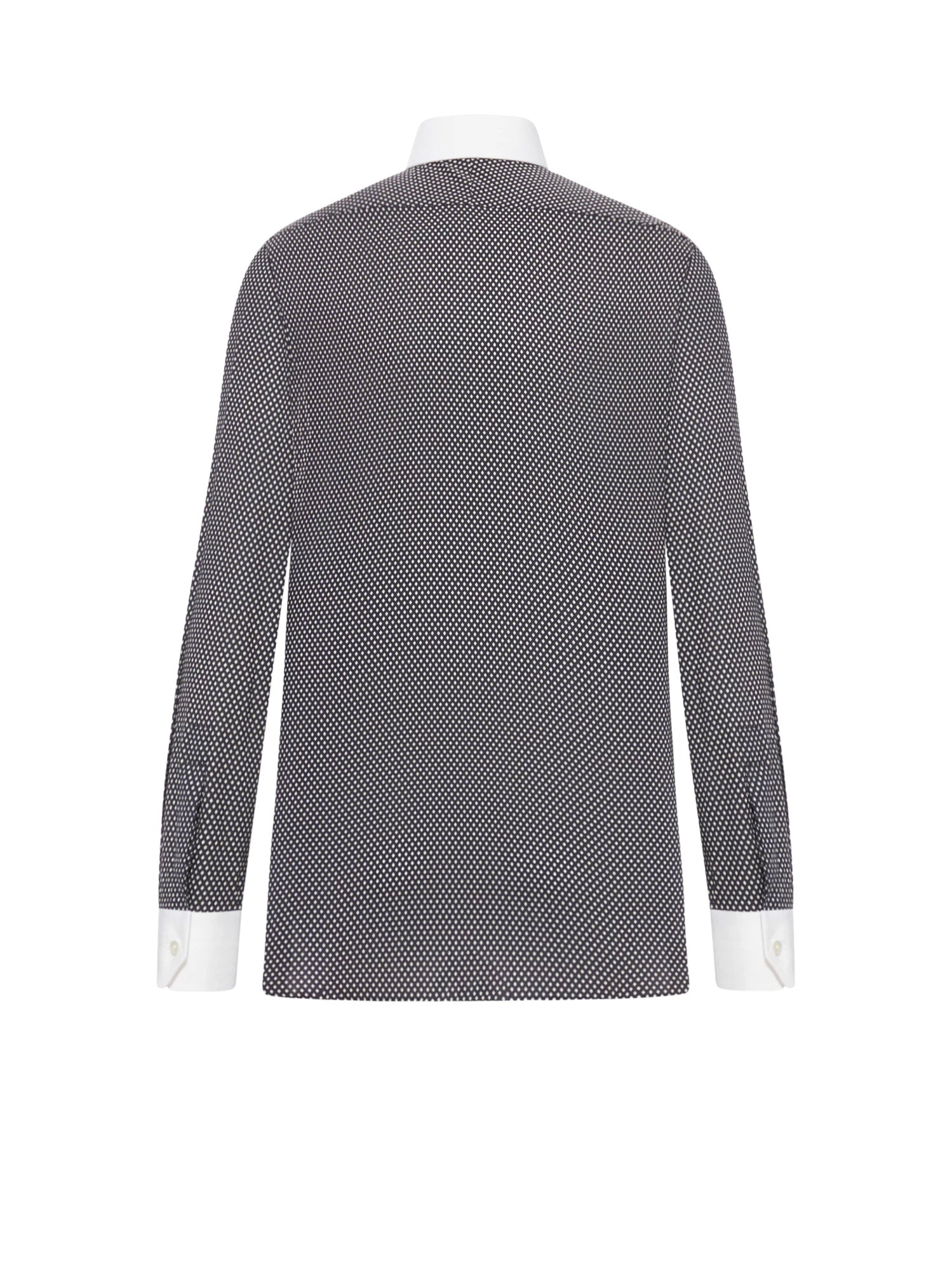 Tom Ford Shirts Black&white Cotone