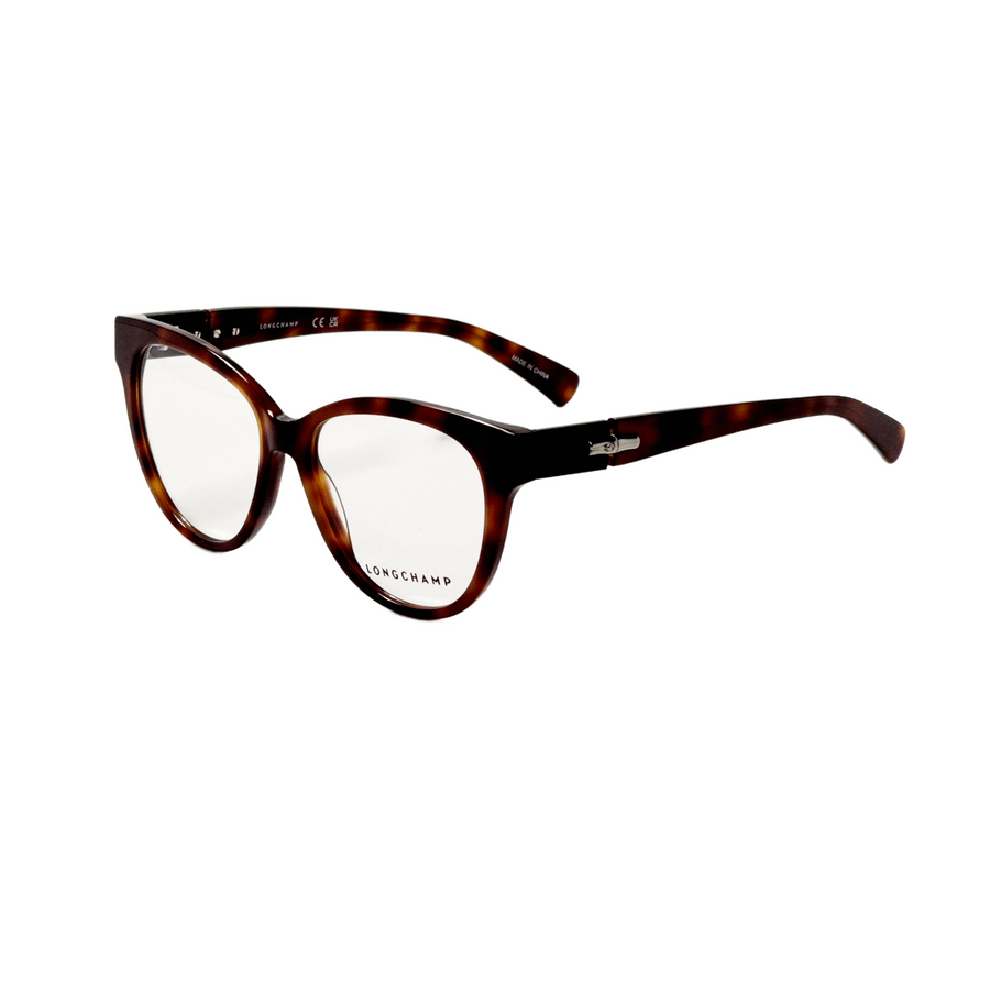 Preloved - Longchamp Womens Fashion 53mm Havana Eyeglasses Lo2698-230 One Color