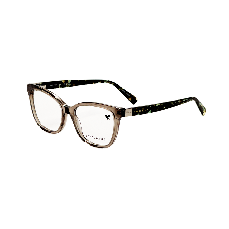 Preloved - Longchamp Womens 54mm Transparent Green Eyeglasses Lo2707-303 One Color