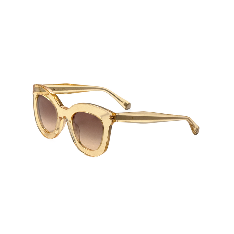 Preloved - Kate Young Rosalba Womens 47mm Champagne Sunglasses K533-Cha-47 One Color