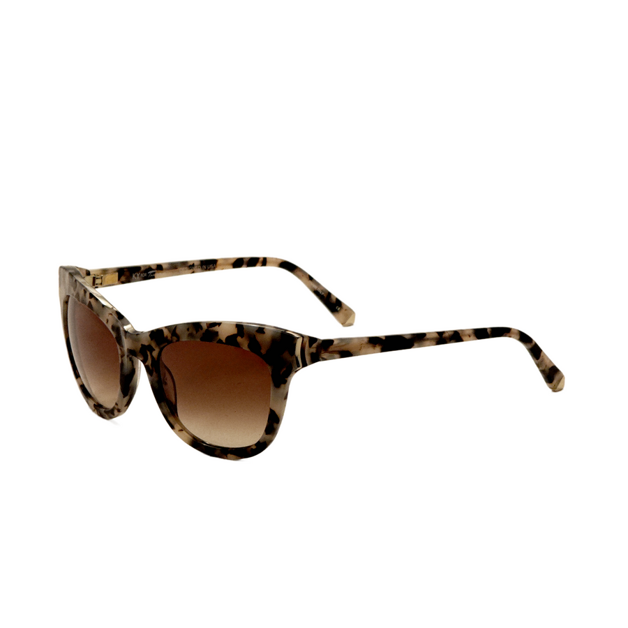 Preloved - Kate Young Scarlett Womens 54mm Tortoise Sunglasses K540-Tor-54 One Color