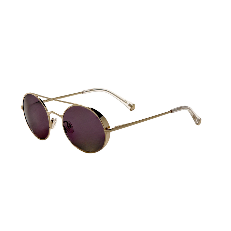 Preloved - Kate Young Jasmin Womens 50mm Gold Sunglasses K556-Gld-50 One Color