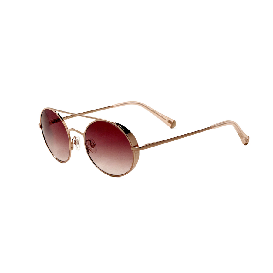 Preloved - Kate Young Jasmin Womens 50mm Rose Gold Sunglasses K556-Rgd-50 One Color