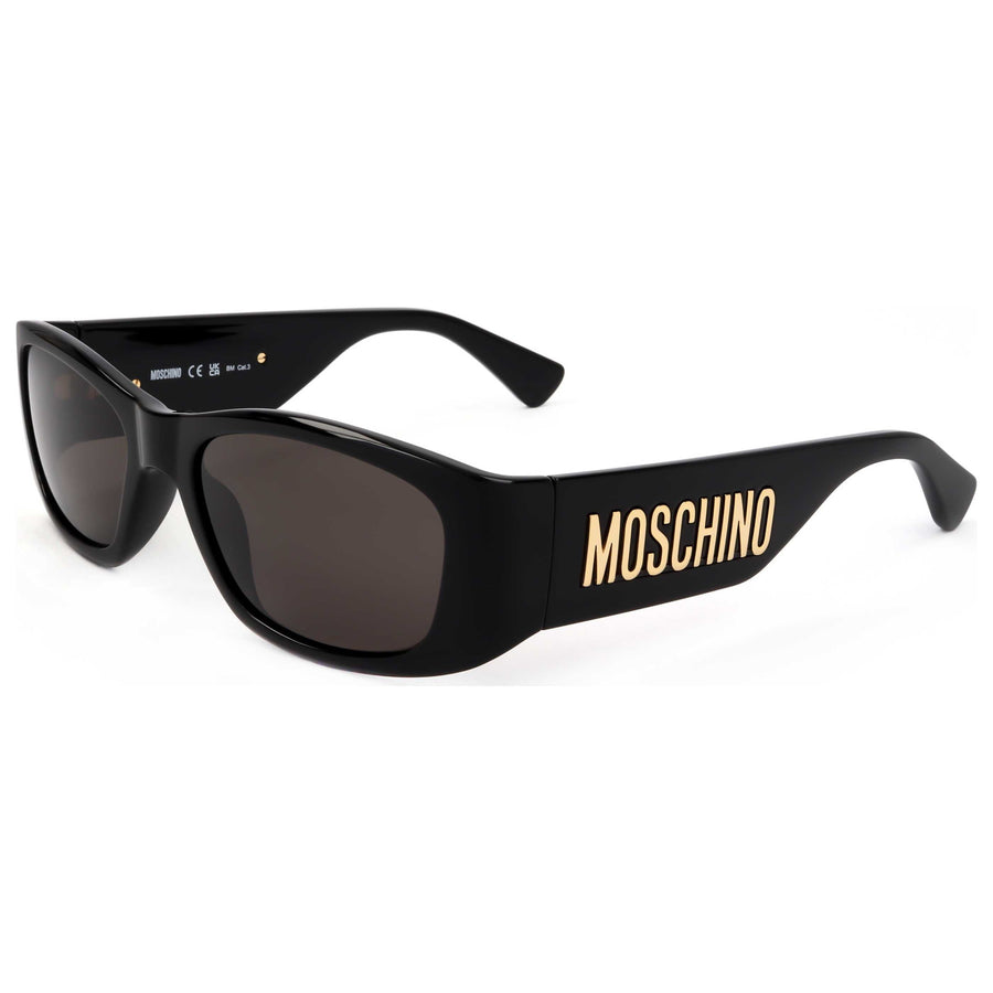 Preloved - Moschino Woman 55mm Black Sunglasses Mos145-S-807-55 One Color