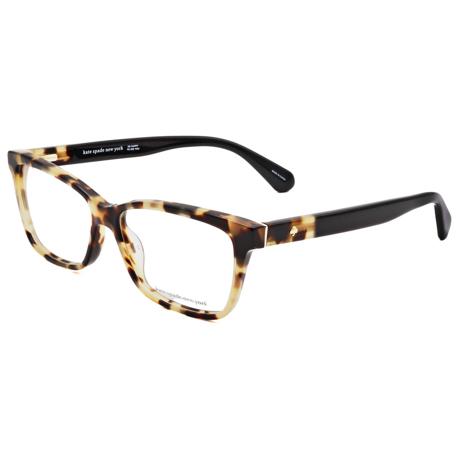 Preloved - Kate Spade Womens 53mm Havana Black Eyeglasses Camberly-581-53 One Color