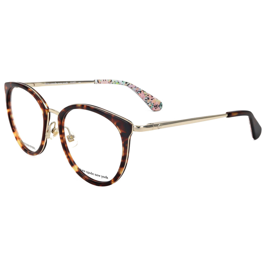 Preloved - Kate Spade Womens 52mm Havana Eyeglasses Eliana-G-086-52 One Color