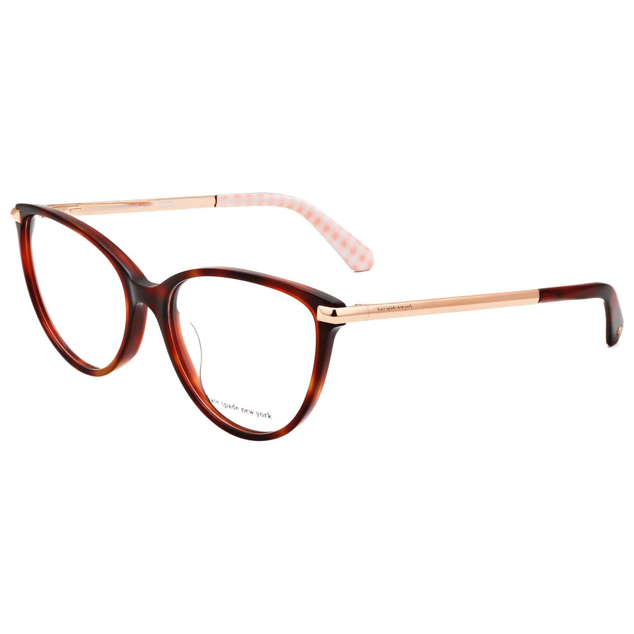 Preloved - Kate Spade Womens 54 Mm Havana Eyeglasses Laval-086-54 One Color