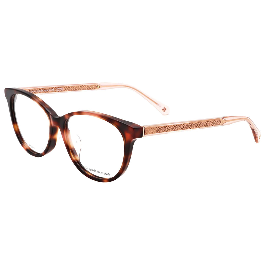 Preloved - Kate Spade Womens 53mm Havana Eyeglasses Marseille-F-086-53 One Color