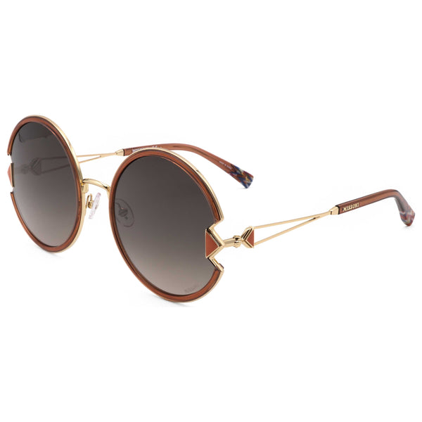 Preloved - Missoni Woman 59mm Gold Brown Sunglasses Mis0074-S-01q-59 One Color