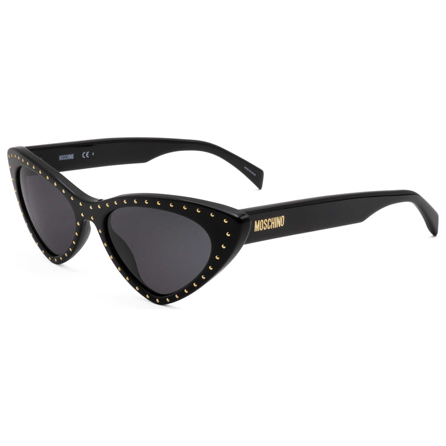 Preloved - Moschino Womens 52mm Black Sunglasses Mos006-S-807-52 One Color