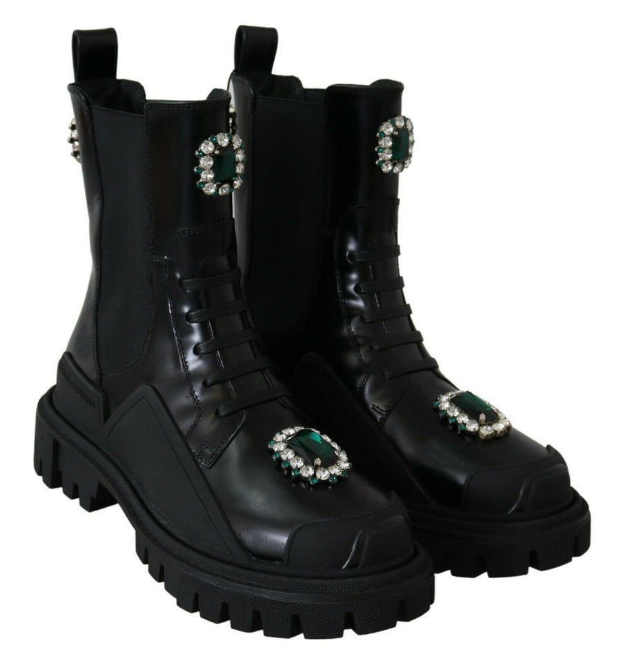 Dolce & Gabbana 100% Leather boot in black