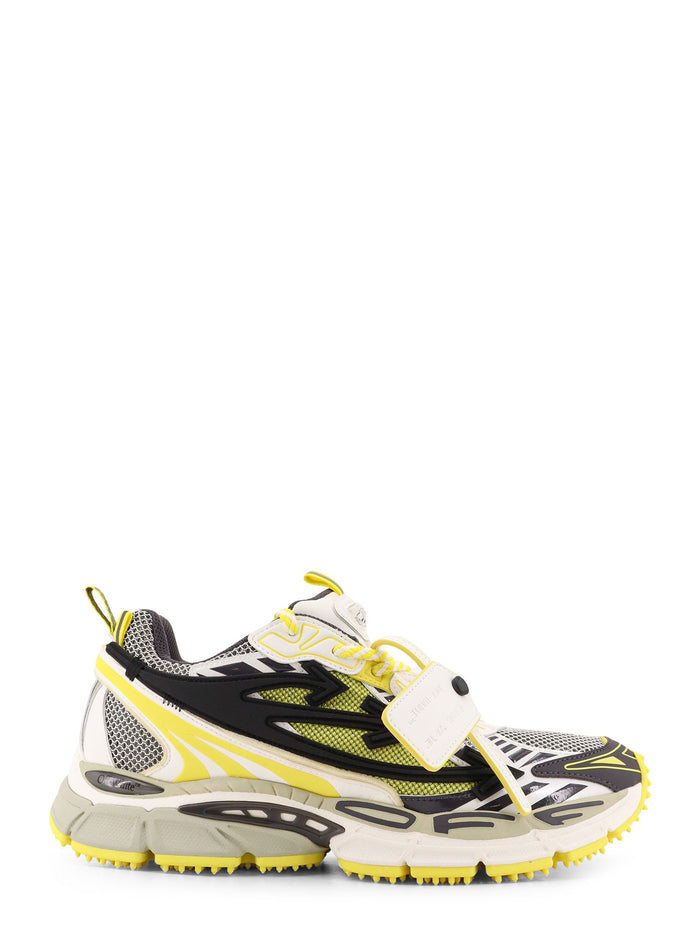 Off White Sneakers Yellow - Black Poliestere