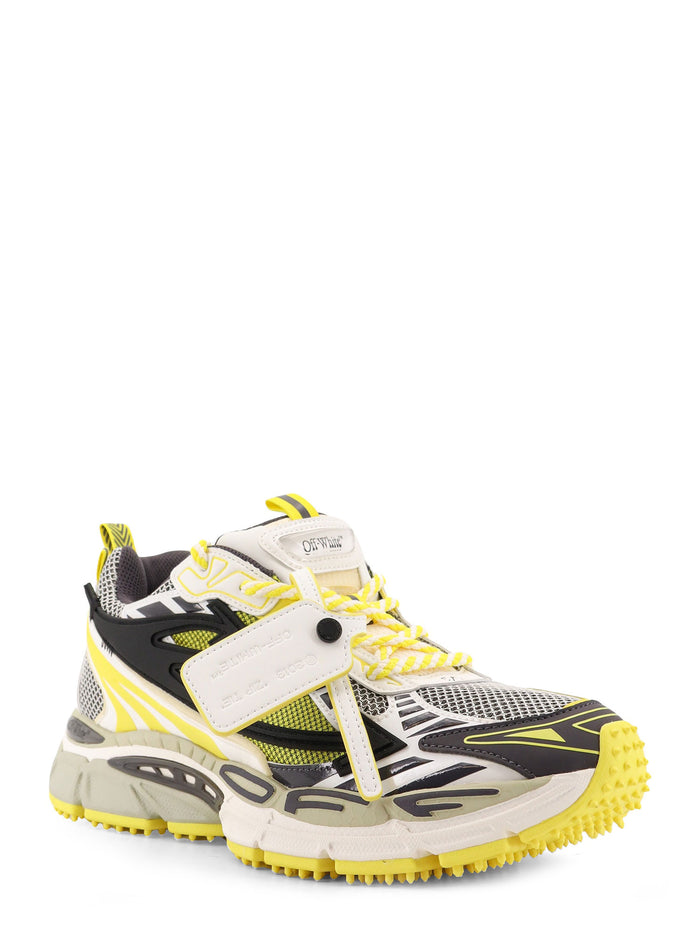 Off White Sneakers Yellow - Black Poliestere