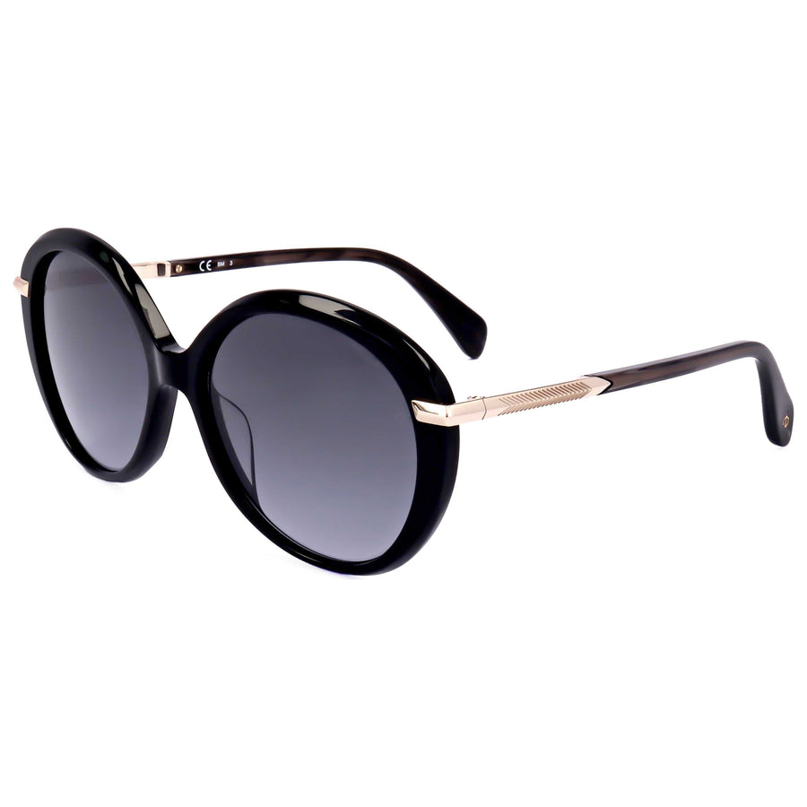Preloved - Rag & Bone Womens 56 Mm Black Sunglasses Rnb1075-S-807-56 One Color