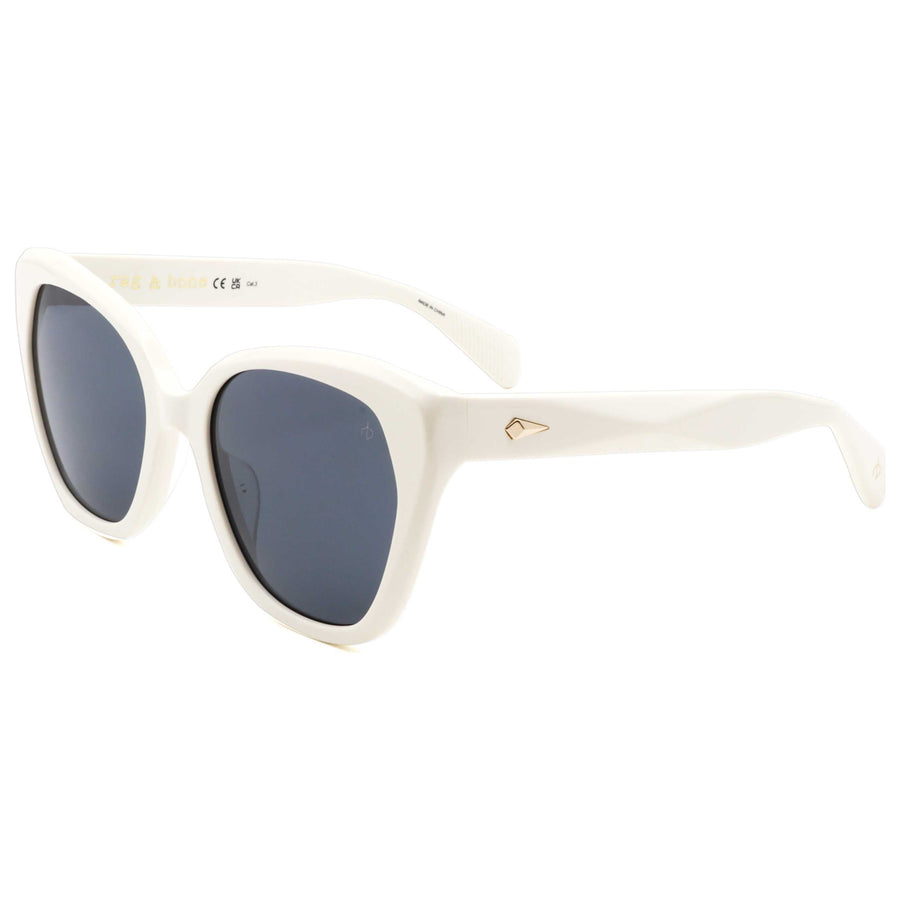 Preloved - Rag & Bone Womens 54mm White Sunglasses Rnb1083-S-Vk6-54 One Color
