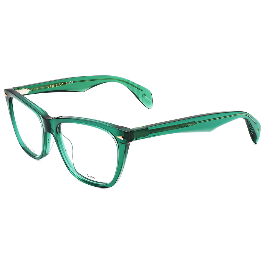 Preloved - Rag & Bone Womens 53mm Green Eyeglasses Rnb3013-1ed-53 One Color