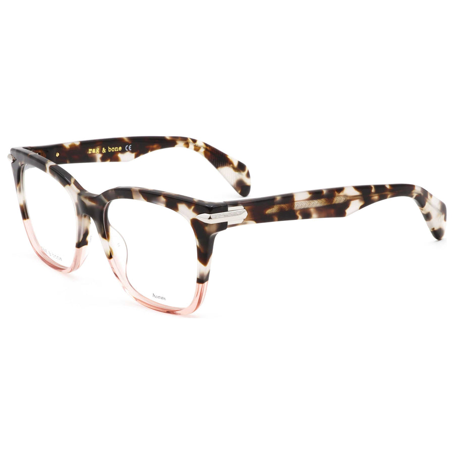 Preloved - Rag & Bone Womens 52mm Havana Pink Eyeglasses Rnb3015-Aci-52 One Color