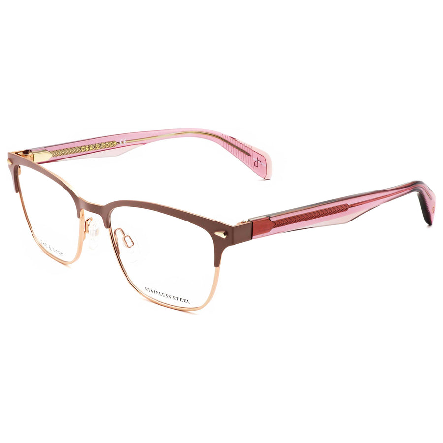 Preloved - Rag & Bone Womens 51 Mm Crystal Nude Eyeglasses Rnb3022-79u-51 One Color