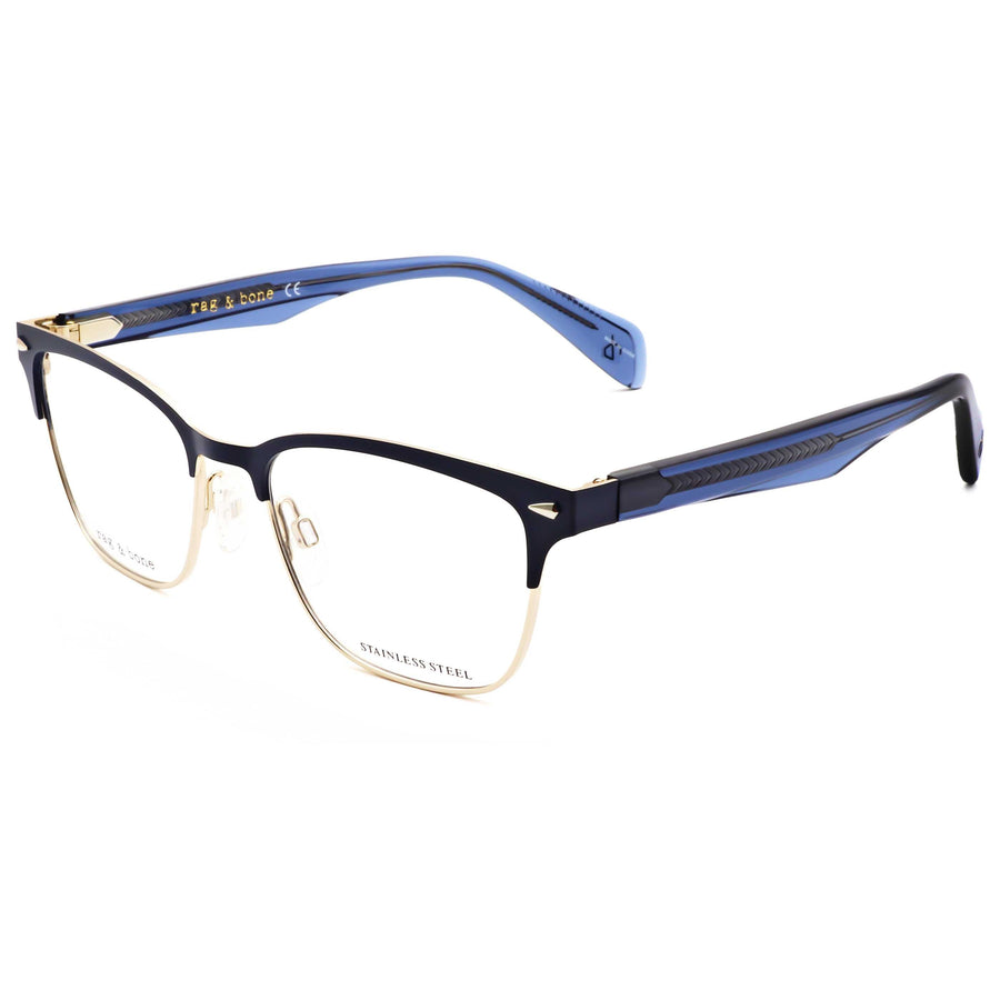 Preloved - Rag & Bone Womens 51 Mm Blue Eyeglasses Rnb3022-Pjp-51 One Color