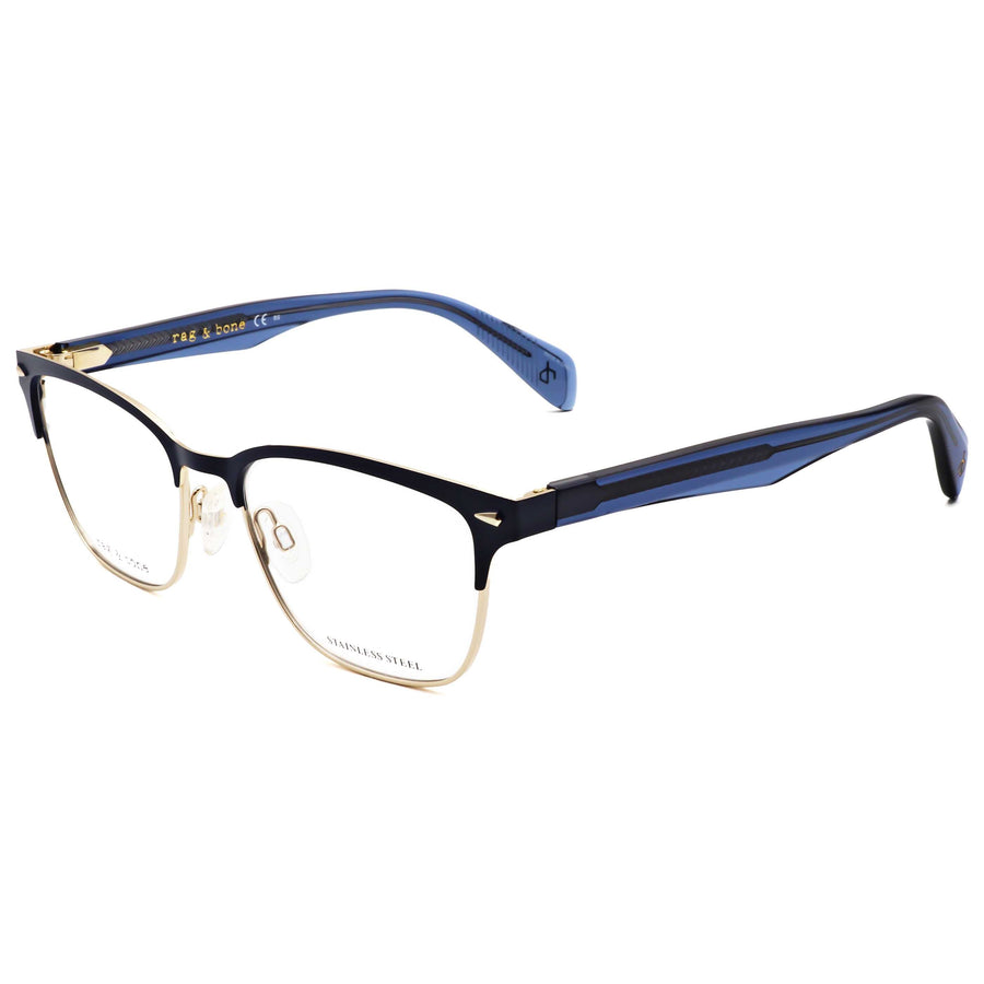 Preloved - Rag & Bone Womens 53 Mm Blue Eyeglasses Rnb3022-Pjp-53 One Color