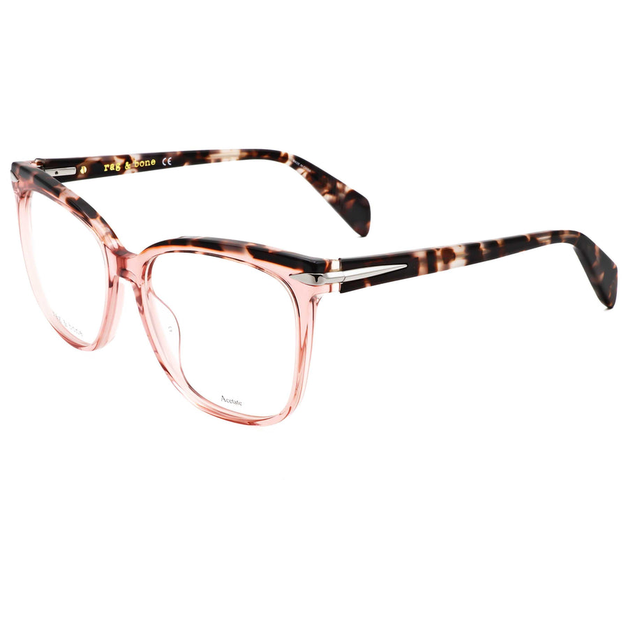 Preloved - Rag & Bone Womens 53 Mm Pink Eyeglasses Rnb3024-35j-53 One Color