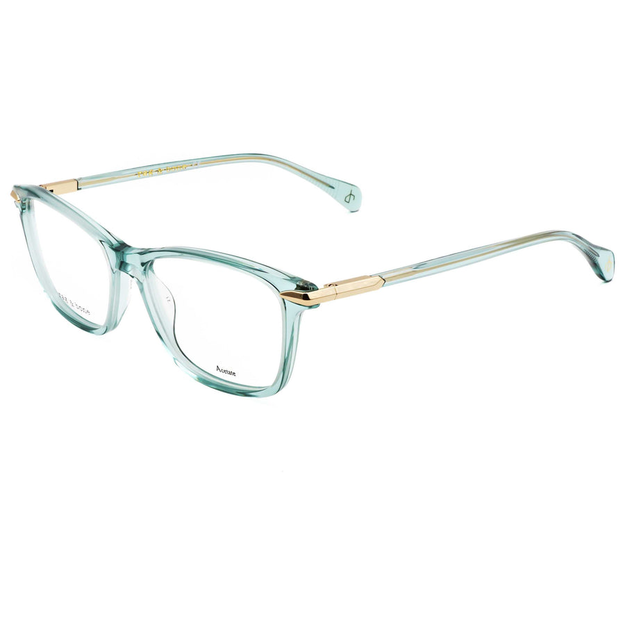 Preloved - Rag & Bone Womens 52 Mm Transparent Green Eyeglasses Rnb3031-1ed-52 One Color