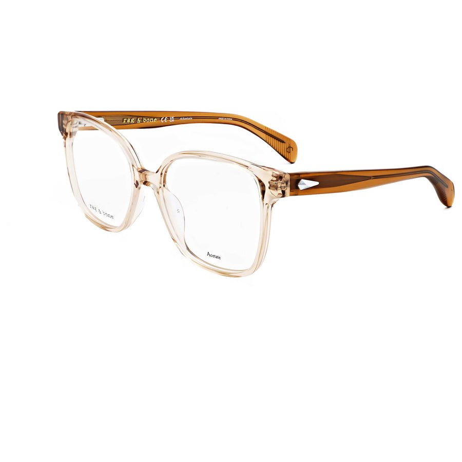 Preloved - Rag & Bone Womens 54mm Beige Eyeglasses Rnb3053-10a-54 One Color
