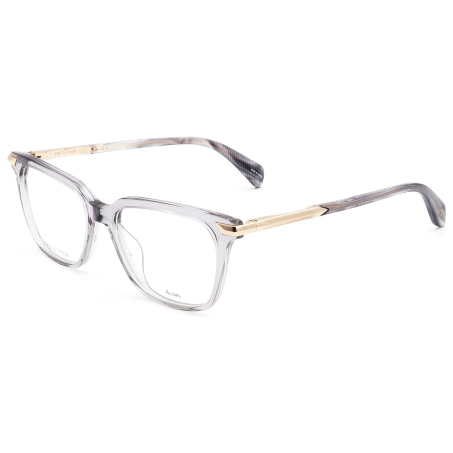 Preloved - Rag & Bone Womens 51 Mm Transparent Grey Eyeglasses Rnb3055-Kb7-51 One Color