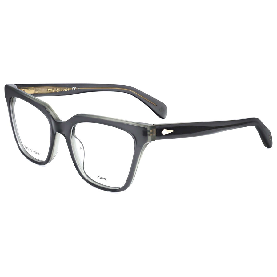 Preloved - Rag & Bone Womens 53 Mm Grey Eyeglasses Rnb3057-Kb7-53 One Color