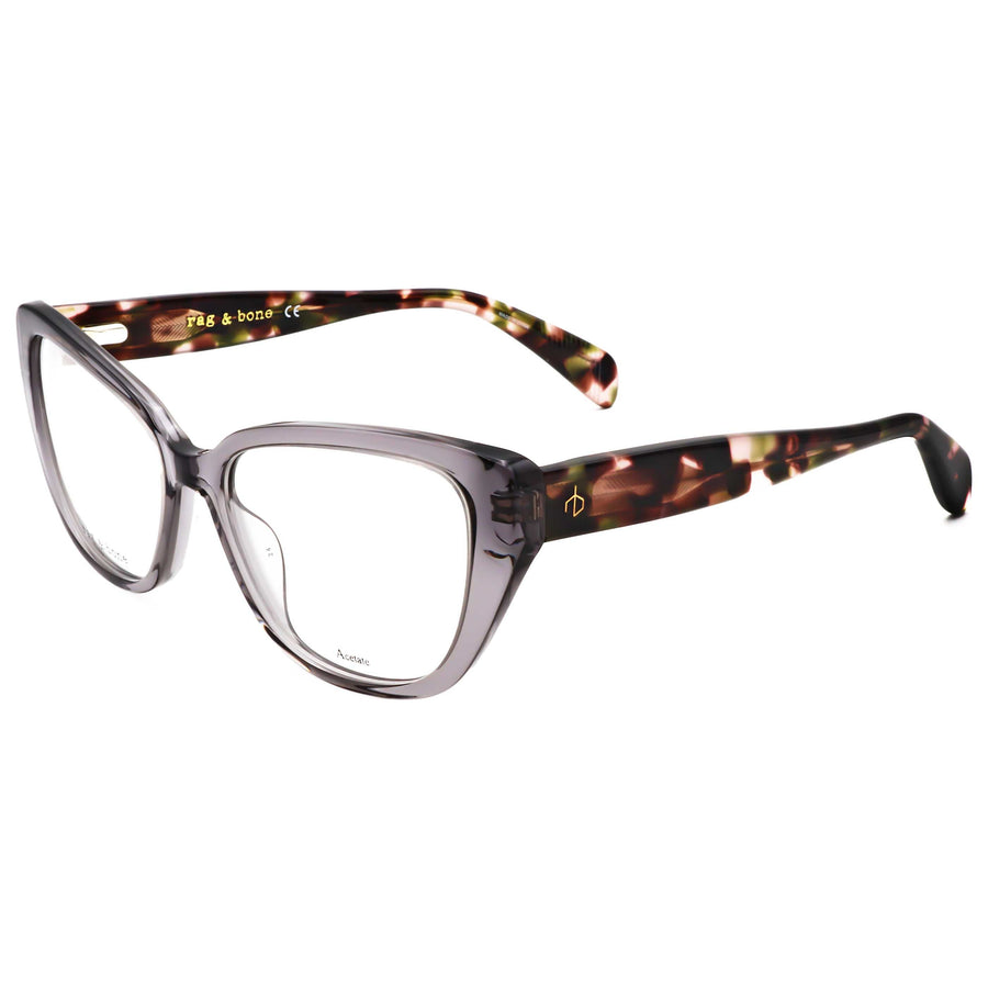 Preloved - Rag & Bone Womens 54 Mm Grey Eyeglasses Rnb3061-Kb7-54 One Color