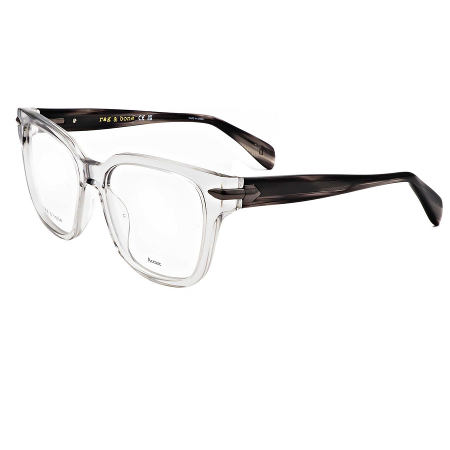 Preloved - Rag & Bone Womens 55 Mm Grey Eyeglasses Rnb3070-G-Kb7-55 One Color