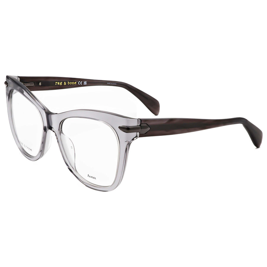 Preloved - Rag & Bone Womens 53 Mm Grey Eyeglasses Rnb3074-Kb7-53 One Color