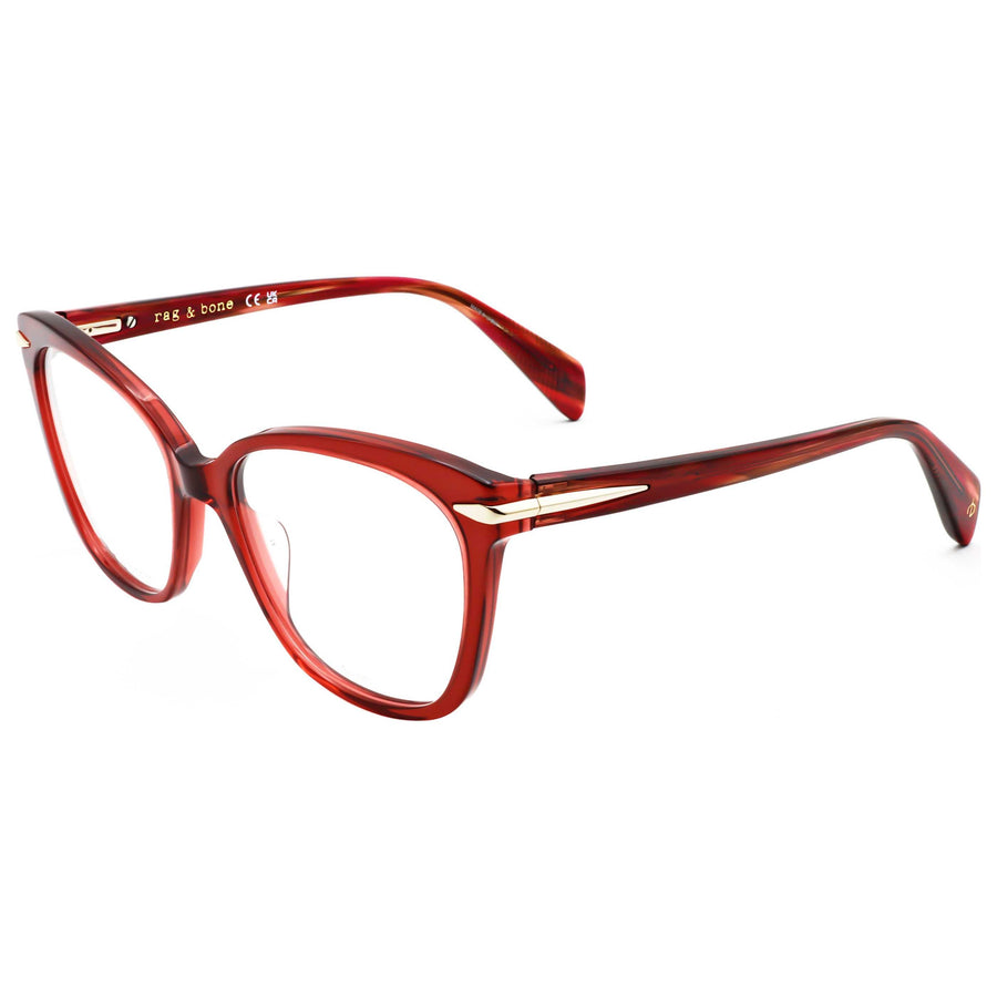 Preloved - Rag & Bone Womens 54 Mm Red Eyeglasses Rnb3077-C9a-54 One Color
