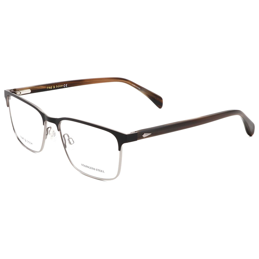 Preloved - Rag & Bone Mens 56mm Black Eyeglasses Rnb7051-G-807-56 One Color
