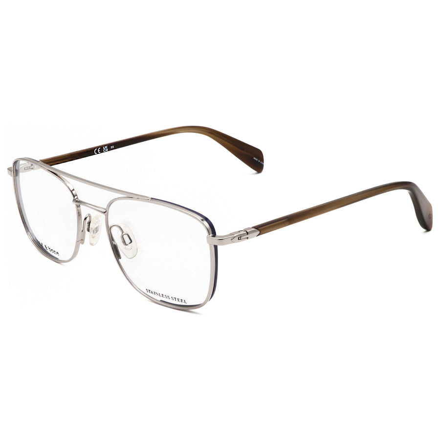 Preloved - Rag & Bone Mens 54 Mm Ruthenium Eyeglasses Rnb7058-G-6lb-54 One Color