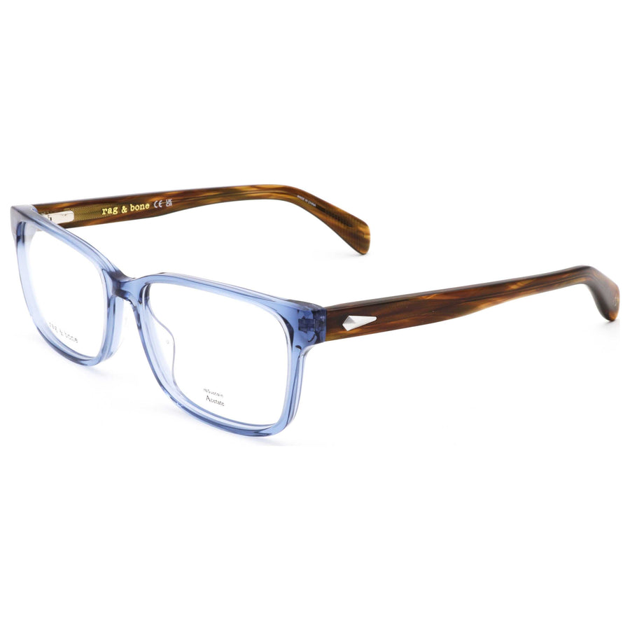 Preloved - Rag & Bone Mens 58 Mm Blue Eyeglasses Rnb7059-G-Pjp-58 One Color