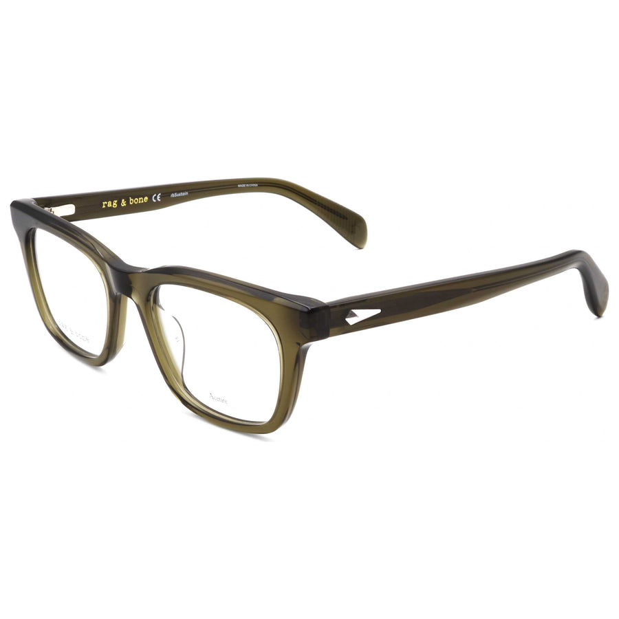 Preloved - Rag & Bone Mens 52 Mm Green Eyeglasses Rnb8002-G-1ed-52 One Color