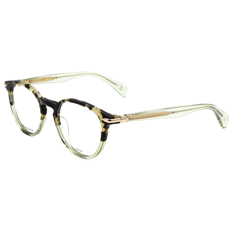 Preloved - Rag & Bone Unisex 48 Mm Havana Green Shaded Eyeglasses Rnb8003-S5p-48 One Color