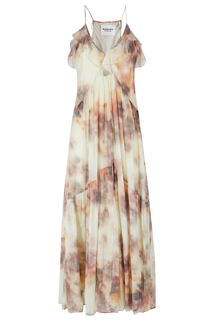 Vasmila Gc Brown Cotton Abito